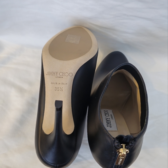 Jimmy Choo Mendez Ankle Booties 35.5 - Picture 3 of 8